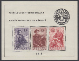 Bélgica HB 32 Año Mundial Del Refugiado MNH - Other & Unclassified