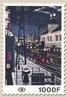 TRA1/S Bélgica Belgium  Nº 432 Código Postal  1977  Cuadro De P. Delvaux  Esta - Sonstige & Ohne Zuordnung