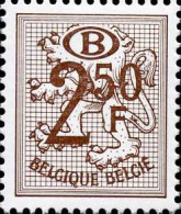 Bélgica - 81-S - 1980 Serie León Heráldico Lujo - Andere & Zonder Classificatie