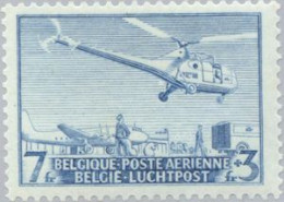 Bélgica 25 -A 1950 1er Circuito Postal En Helicóptero Sikorsky S 51 Lujo - Otros & Sin Clasificación