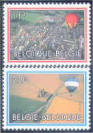 Bélgica 2094/95 1983 Bicentenario De Las Primeras Ascensiones Humanas A La Atm - Autres & Non Classés