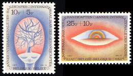 MED/S Bélgica Belgium  Nº 1999/00   1981  Año Inter. Discapacitados Acuarelas  - Other & Unclassified