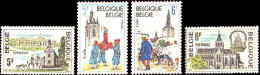 Bélgica - 1952/55 - 1979 Serie Turística Lujo - Sonstige & Ohne Zuordnung