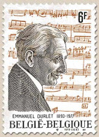 Bélgica - 1957 - 1979 Emmanuel Durlet Músico Lujo - Andere & Zonder Classificatie