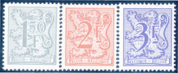 Bélgica 1897/99 1978 Serie León Heráldico MNH - Autres & Non Classés