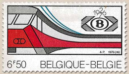 Bélgica - 1819 - 1976 50º Aniv. Sociedad Belga Del Ferrocarril  Tren Lujo - Sonstige & Ohne Zuordnung