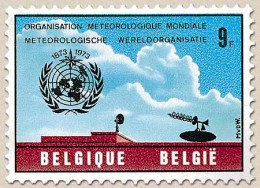 Bélgica - 1651 - 1973 Cent. Organización Meteorológica Mundial Lujo - Autres & Non Classés