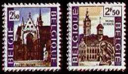 Bélgica - 1597/98 - 1971 Serie Turística Lujo - Sonstige & Ohne Zuordnung