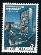 Bélgica - 1549 - 1970 25º Aniv. De La ONU Edificio Lujo - Otros & Sin Clasificación