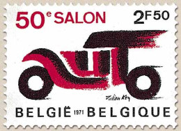Bélgica - 1568 - 1971 50º Salón Del Automóvil Lujo - Other & Unclassified