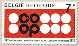 Bélgica - 1536 - 1970 75º Aniv. Alianza Cooperativa Inter. Lujo - Otros & Sin Clasificación