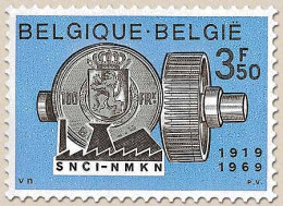 Bélgica 1516 1969 Sociedad Nacional De Crédito E Industria MNH - Altri & Non Classificati