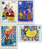 Bélgica - 1492/95 - 1969 Sorteo Obras Filantrópicas Dibujos De Niños Lujo - Other & Unclassified