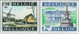 Bélgica - 1461/62 - 1968 Serie Turística Lujo - Altri & Non Classificati