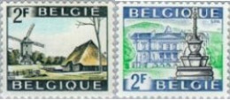 Bélgica - 1461/62 - 1968 Serie Turística Lujo - Sonstige & Ohne Zuordnung