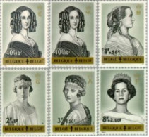 Bélgica - 1233/38 - 1962 Obras Antituberculosis Retratos De Reinas Lujo - Otros & Sin Clasificación