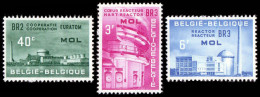 Bélgica - 1195/97 - 1961 Euratom Energía Atómica Reactor Lujo - Other & Unclassified