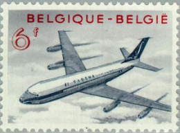 TRA1/S Bélgica Belgium  Nº 1113   1959  Puesta En Servicio Del Boeing 707 Avió - Other & Unclassified