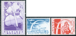Bélgica Belgium  Nº 1147/49   1960  Por Los Refugiados Del Congo Aviones Lujo - Andere & Zonder Classificatie