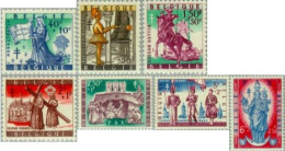 Bélgica - 1082/88 - 1958 Obras Antituberculosis Lujo - Altri & Non Classificati