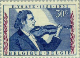 Bélgica - 1063 - 19*58 Cent. Del Violinista Eugène Ysaye Lujo - Andere & Zonder Classificatie