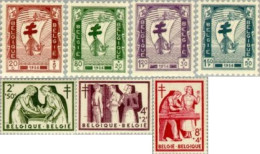 TEN/S Bélgica Belgium  Nº 998/04   1956  Obras Antituberculosis Lujo - Sonstige & Ohne Zuordnung