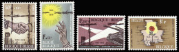 Bélgica - 1329/32 - 1965 20º Aniv. Liberación De Los Campos Lujo - Other & Unclassified