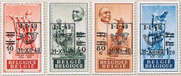 Bélgica - 803/06 - 1949 Sellos De 1948 Fundación Anseele Lujo - Otros & Sin Clasificación