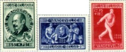 Bélgica - 731/33 - 1946 A La Memoria De Emile Vandevelde Lujo - Otros & Sin Clasificación