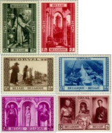 Bélgica - 513/18 - 1939 Serie Abadía De Orval Lujo - Otros & Sin Clasificación