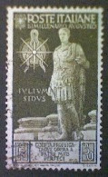 Italy, Scott 381, Used (o), 1937, Charity Issue, Augustus: Julius Caesar,30c, Olive Bister - Luftpost