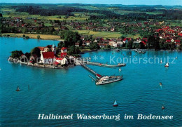 73109195 Wasserburg Bodensee Fliegeraufnahme Wasserburg - Wasserburg A. Bodensee