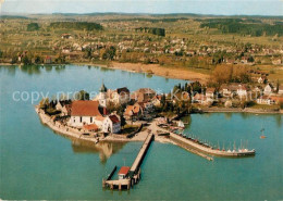 73109111 Wasserburg Bodensee Fliegeraufnahme Wasserburg - Wasserburg (Bodensee)