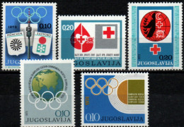 YOUGOSLAVIE 1972-4 ** - Charity Issues