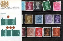 1971 ½p To 10p, Pack No. 37 HRD4 - Presentation Packs