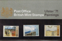 1971 Ulster Paintings Presentation Pack Number 26A HRD4 - Presentation Packs