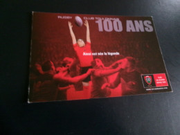 BELLE CARTE "LES 100 ANS DU RUGBY CLUB TOULONNAIS "  ...TOULON - Rugby