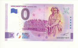 Billet Touristique  0 Euro  - VERCINGÉTORIX MUSÉOPARC ALESIA -  2023-3 -  UEEG -  N° 1825 - Andere & Zonder Classificatie