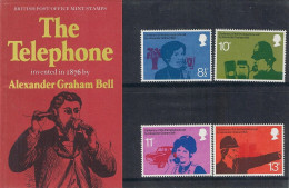 1976 Stamp Presentation Pack Telephones Number 78 HRD4 - Presentation Packs