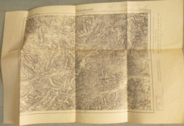 Karte Des Deutschen Reiches N° 629 : Ste-MARIE-aux-MINES / Markirch 68 - 1/100 000ème - 1889/1908. - Topographische Kaarten