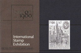 1980 50p London Presentation Pack Number 117 HRD4 - Presentation Packs