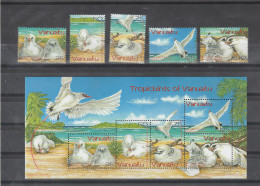 Vanuatu - 2004 Red-tailed Tropic Birds,stamps And M/S.. MNH** - Vanuatu (1980-...)