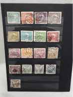 Timbres Tchécoslovaquie :  1919 - 1920 Yt N° 4, 7, 11, 15, 16, 29, 31, 32, 33... & - Oblitérés