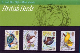 1980 Birds Presentation Pack Number 115 HRD4 - Presentation Packs