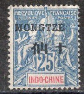 MONG-TZEU  Timbre-poste N°8(*) Neuf Sans Gomme TB  Cote : 15€00 - Unused Stamps