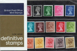 GB QEII 1977 BPO Low Value Machin Definitive Stamps Presentation Pack No 90 HRD4 - Presentation Packs