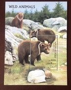 Afghanistan 1996 Bears Animals Minisheet MNH - Orsi