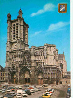 10 - Troyes - Cathédrale Saint-Pierre Et Saint-Paul - Automobiles - CPM - Voir Scans Recto-Verso - Troyes