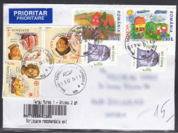 Romania Nice Franked Cover To Serbia - Covers & Documents