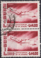 1956 Brasilien AEREO ° Mi:BR 904, Sn:BR C84, Yt:BR PA71, Santos-Dumont's 1906 Biplane "14 Bis" - Luchtpost